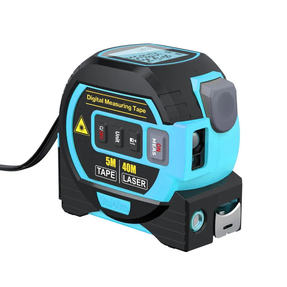 LaserMeasure | 3-in-1 infrarood lasermeter – digitale afstandsmeter met LCD-scherm