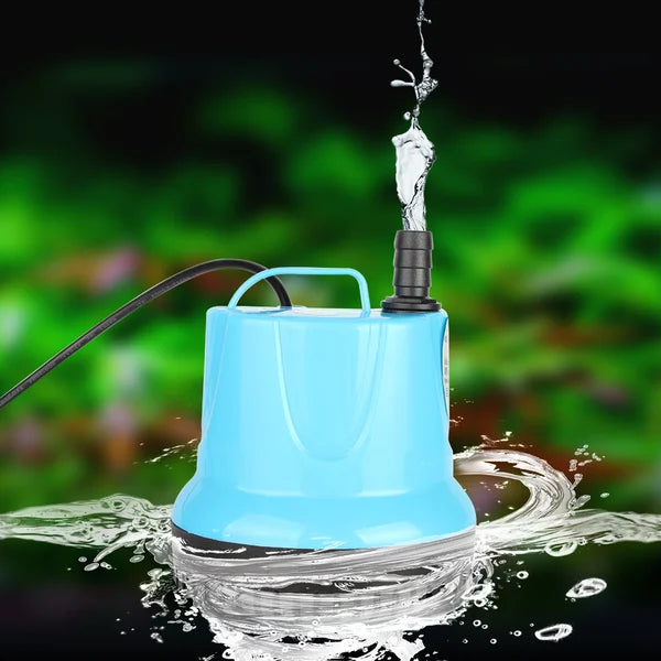 FlowNest | Compacte aquariumwaterpomp – dompelpomp voor aquaria, fonteinen en watercirculatie