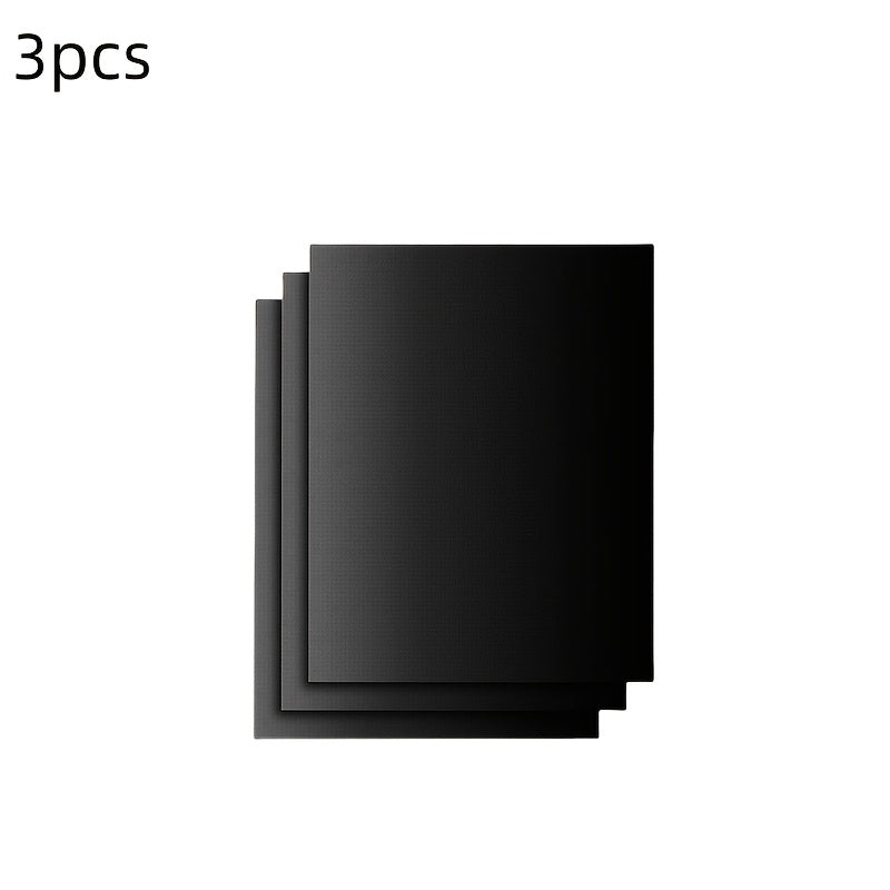 BakeEase | 3st Opnieuw te gebruiken hittebestendige ovenmatten voor bakken, braden, grillen en fornuizen