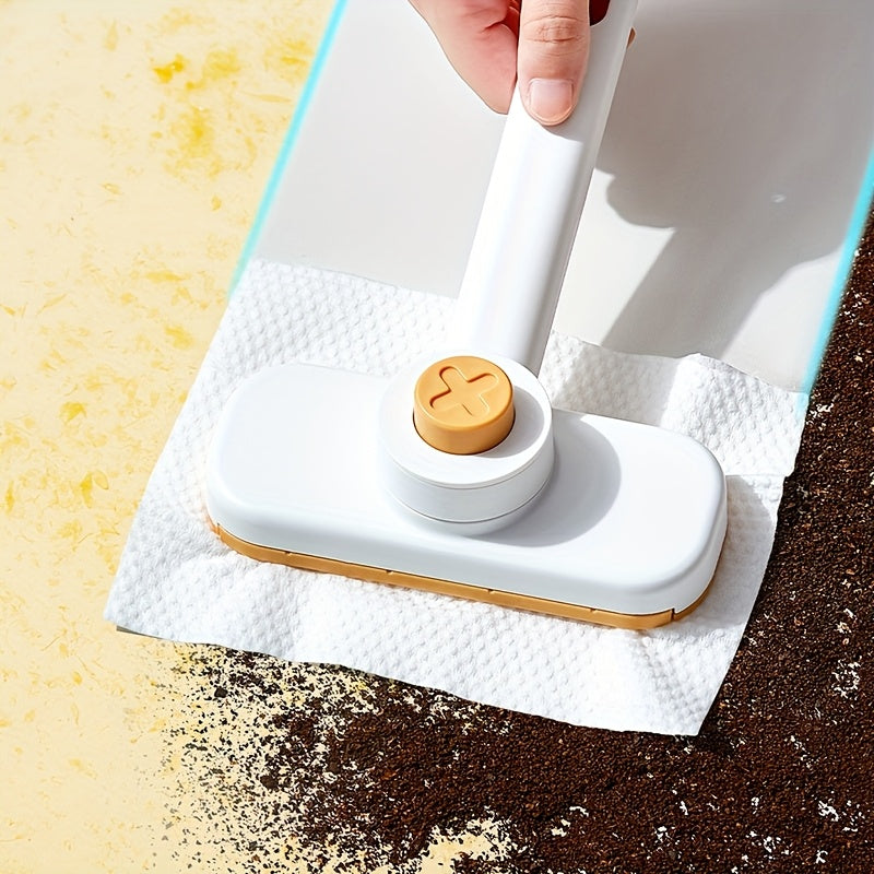 HygieMop | Roterende mop voor tissues en doeken – multifunctionele vloer-, wand- en tafelreiniger