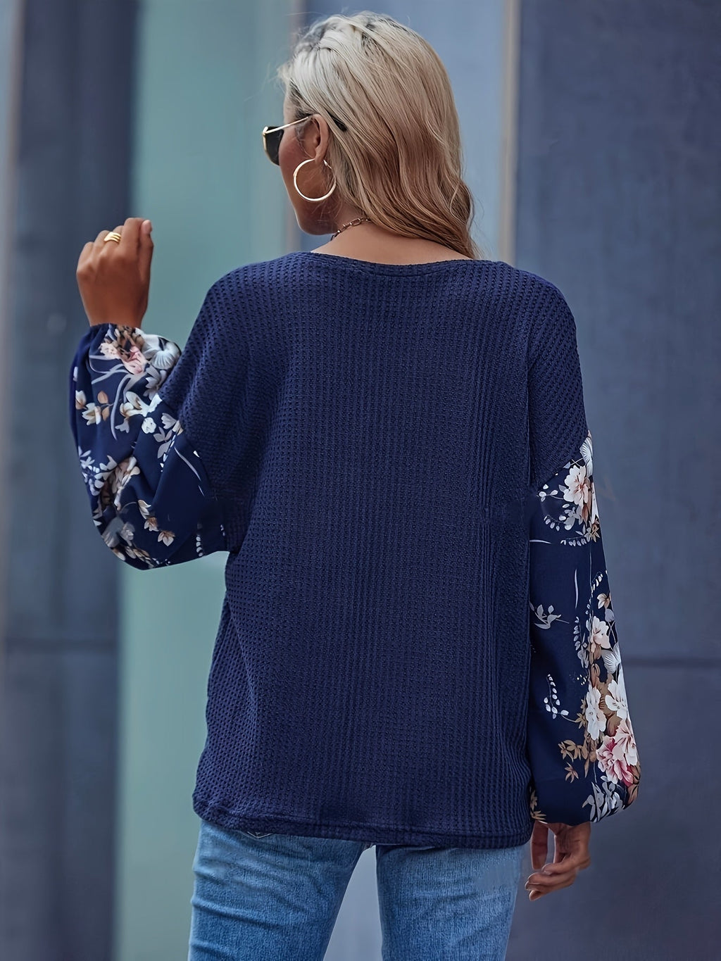 Kyrella | Retro blouse met bloemenprint voor dames – Vintage katoenen top, casual zomershirt