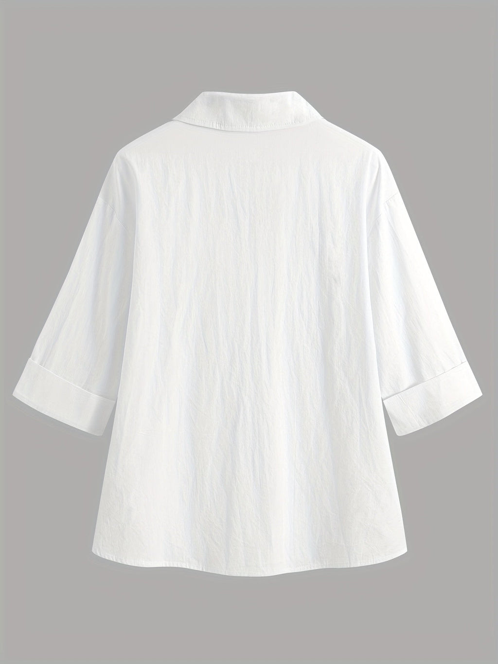 Sela | Ademende zomerblouse voor dames – Casual top met V-hals en losse pasvorm