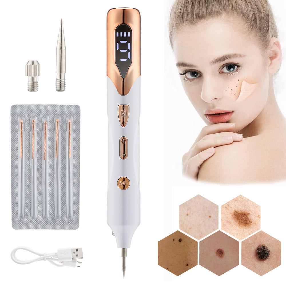 WartZap | Plasma Pen Wrat & Huidtag Verwijderaar - 9-Level Fibroblast Therapie voor Wratten & Huidverjonging