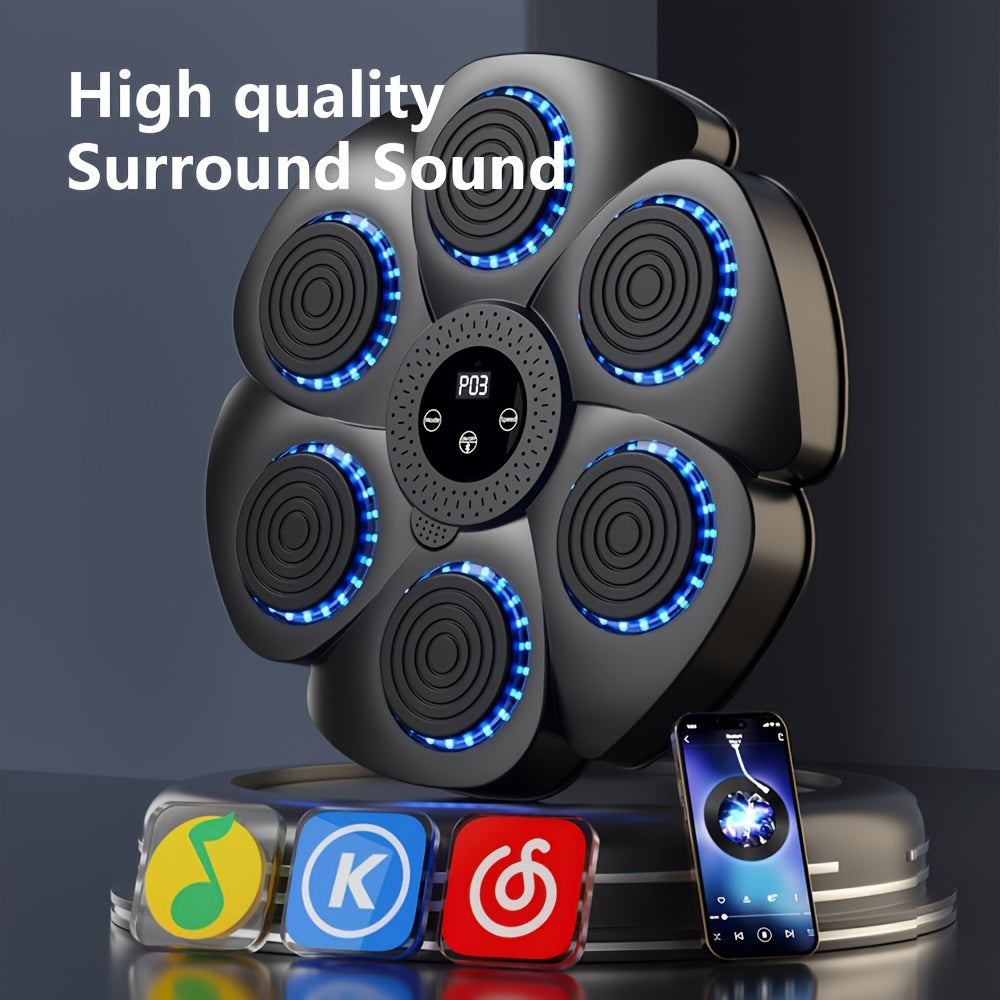 PunchPlay | Smart Music Bokstrainer voor - USB Oplaadbaar, Fitness Training