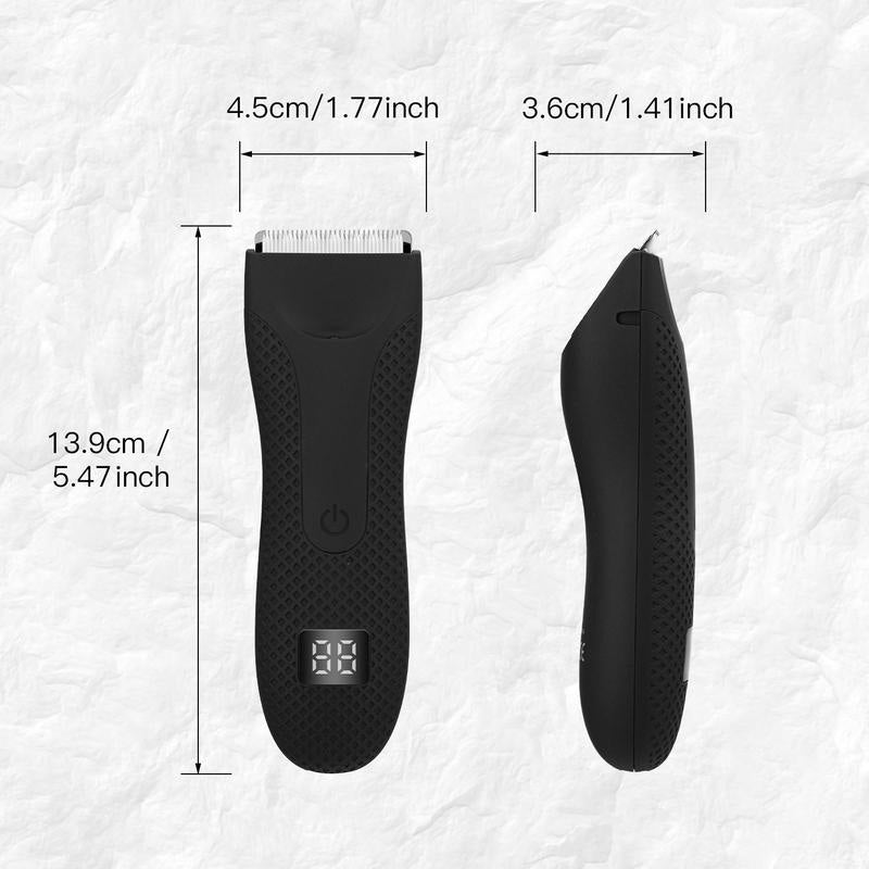 Shavix | Heren Bodytrimmer – Elektrische Intieme & Lichaamstrimmer, Waterdicht, Draadloze Tondeuse