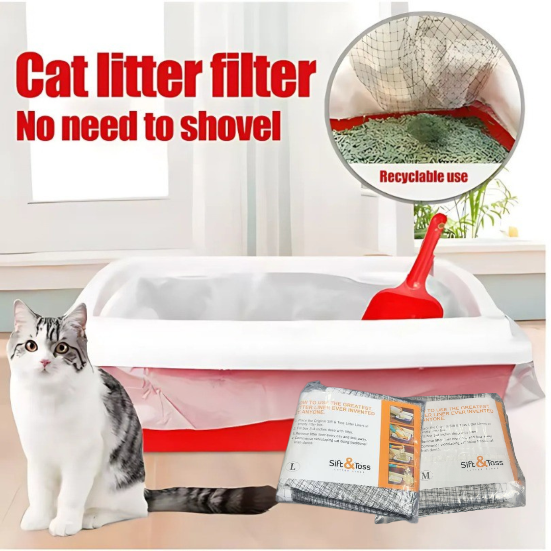 CleanPaw | Duurzame herbruikbare kattenbakvullingen – Houd bakken schoon en geurvrij