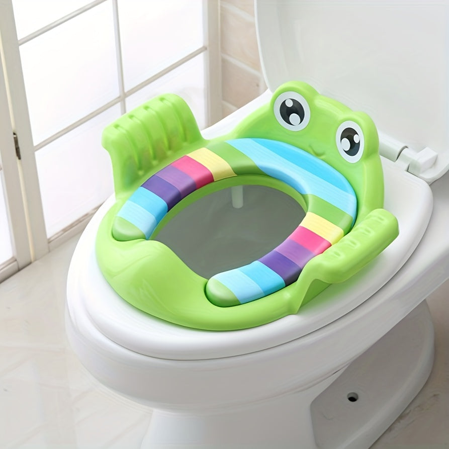 LeapLoo | Kikker Potty Training Seat voor peuters - Schattige Draagbare Dekking voor de Toiletbril