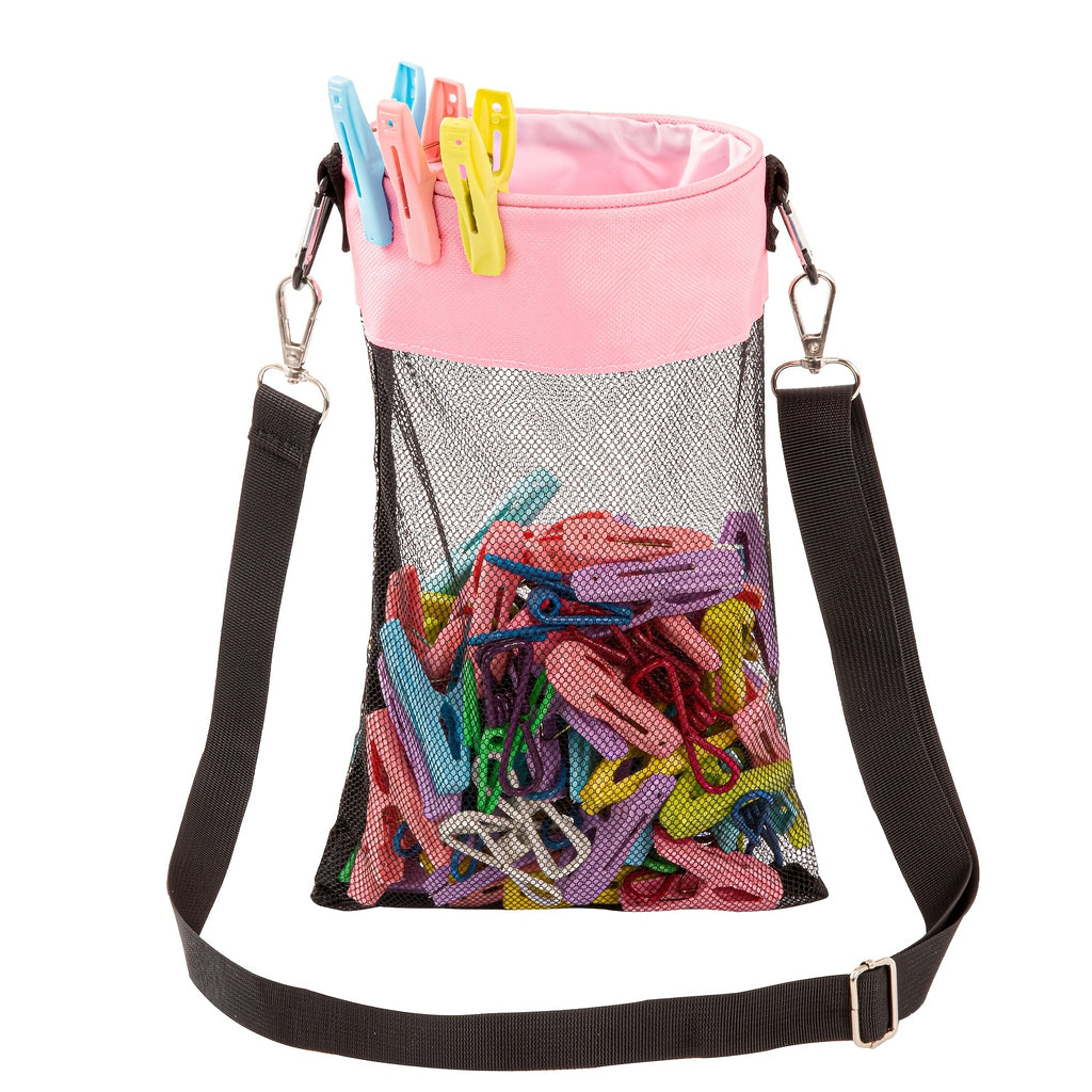 MeshNest | Ademende mesh opbergtas voor kleding met haken