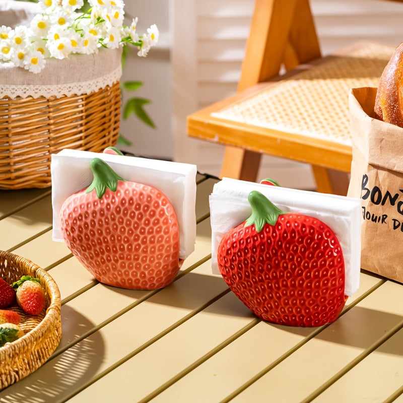 BerryHold | Papieren Handdoek- en Servethouder voor Restaurant – Keramische Opbergdoos