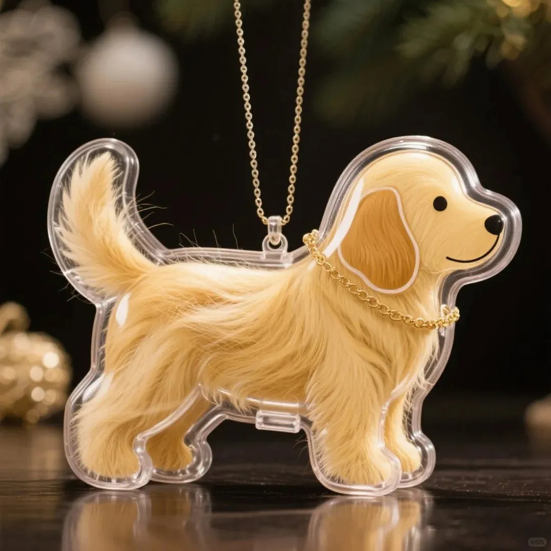 PawCharm | Hondvormige sleutelhanger als aandenken, gepersonaliseerd aandenken aan uw huisdier