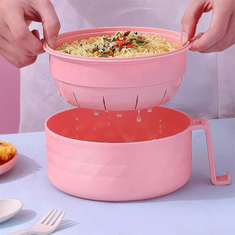 NoodleZap | Magnetron Ramen noodle kom met deksel - BPA-vrij