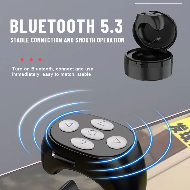 Clickly | Bluetooth-afstandsbediening voor mobiele telefoons – Draadloze selfie-sluiter