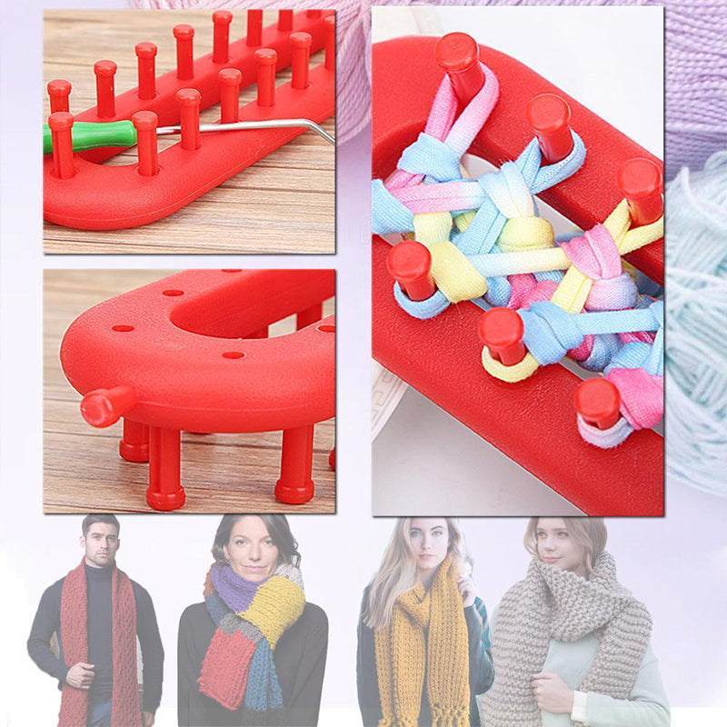 SilkLoop | Moeiteloos gebreide sjaals – Elegante handgemaakte doe-het-zelfset