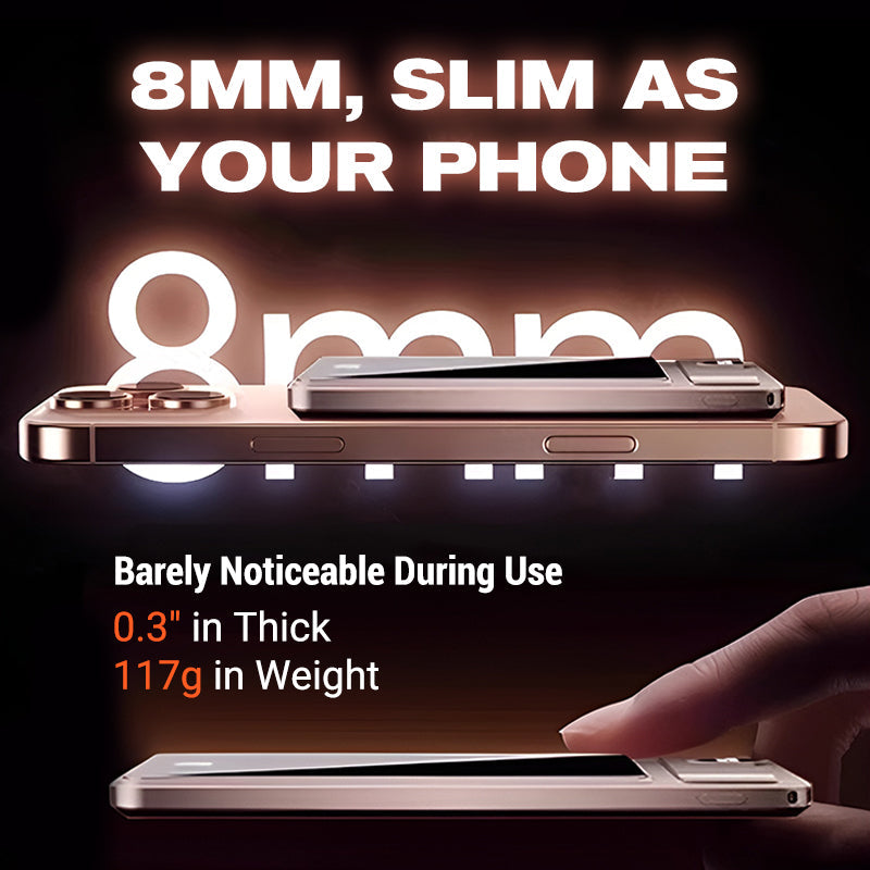 ThinVolt | Slanke magnetische powerbank met opvouwbare standaard