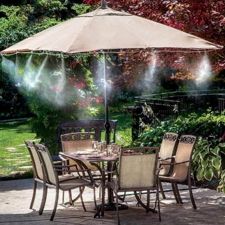 Driply | Automatisch besproeiings- en vernevelingssysteem voor de tuin - Vernevelingssproeiers
