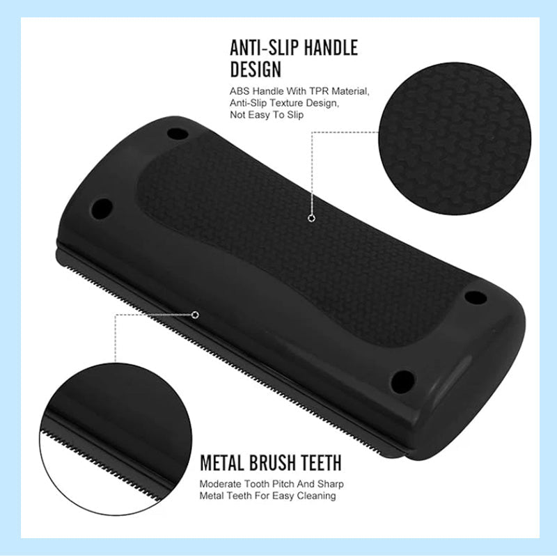 TuffFur | Ergonomisch verzorgingsgereedschap voor het verwijderen van losse haren, modder en vuil