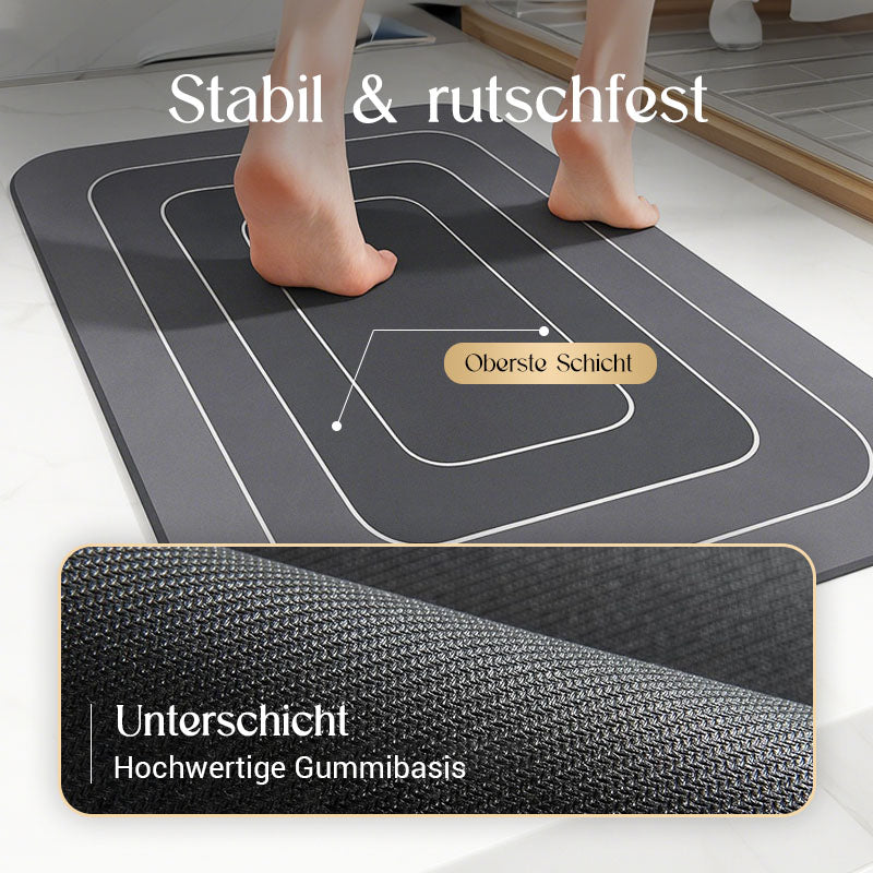 ComfiMat | Antislip, superabsorberende badkamer- en keukenkleden