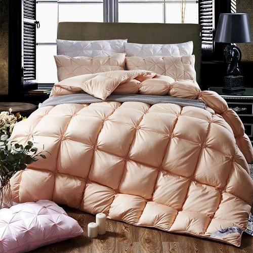 DreamLoft | Premium gewatteerd donzen dekbed – hypoallergeen, beddengoed voor alle seizoenen voor ultiem comfort