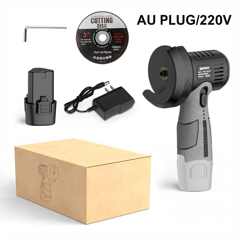 SliceVolt | 12V mini-haakse slijper – draagbare snijder met schijf voor doe-het-zelf en thuisgebruik