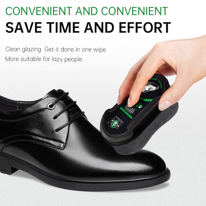 ShinySide | Multifunctionele dubbelzijdige schoenpoets – kleurloze crème en wax