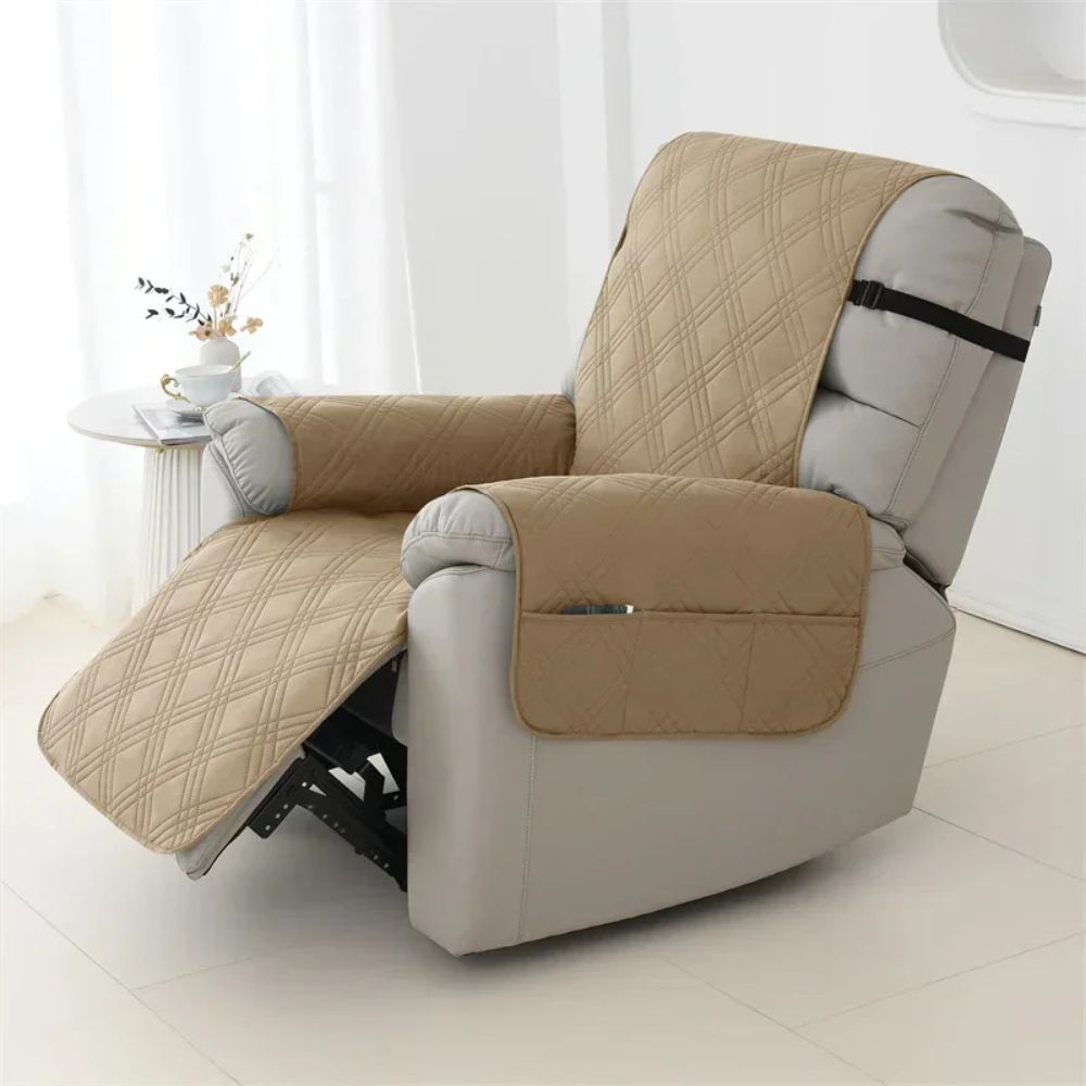 ShieldSeat | Waterdichte Gewatteerde Stoelhoes voor Relaxfauteuil – Bescherming tegen Vlekken en Slijtage