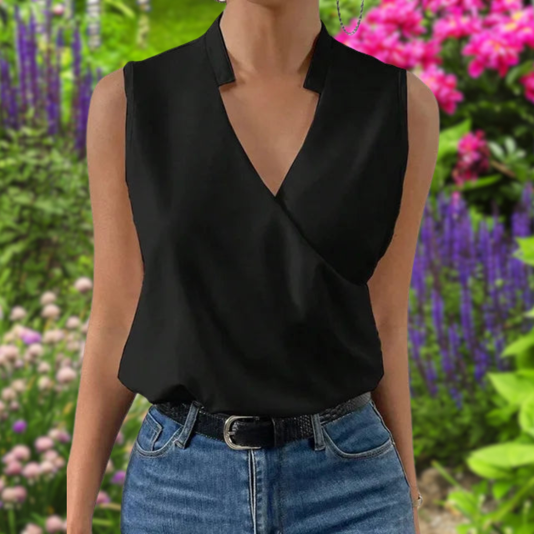 Brena | Tijdloze elegante blouse voor dames – stijlvolle knoopblouse