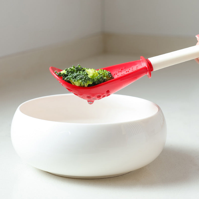 FlexSpoon | Alles-in-één keukenschep – roeren, pureren, uitlekken en persen, hittebestendig, gemakkelijk schoon te maken
