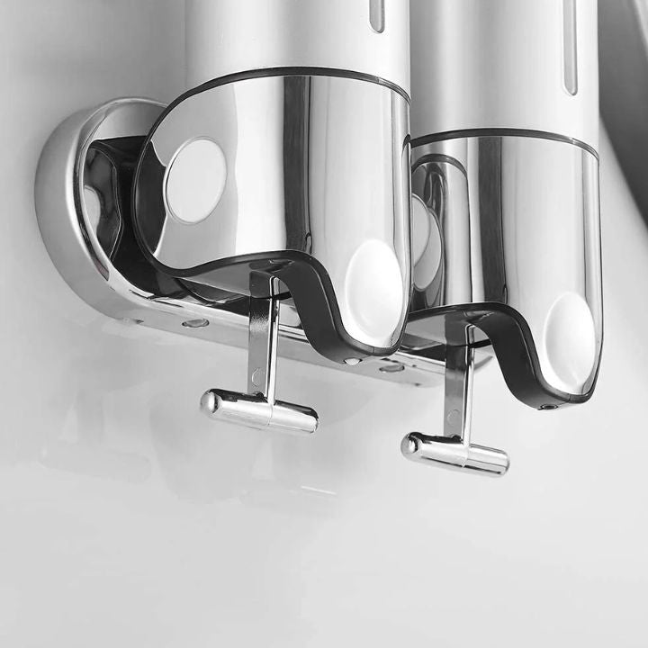 GlitzyLather | Elegante zeepdispensers voor aan de muur - Luxe badkameraccessoires