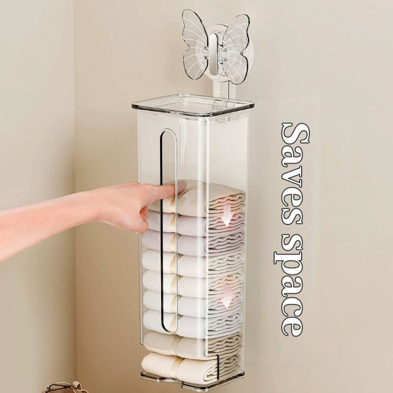 FloatBox | Stapelbare ondergoedorganizer met vlinderzuignap