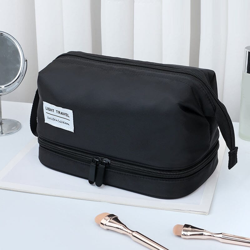 CapaciBag | Grote Waterdichte Toilettas - Ruime Oxford & Nylon Organiser met Droog/Nat Scheiding