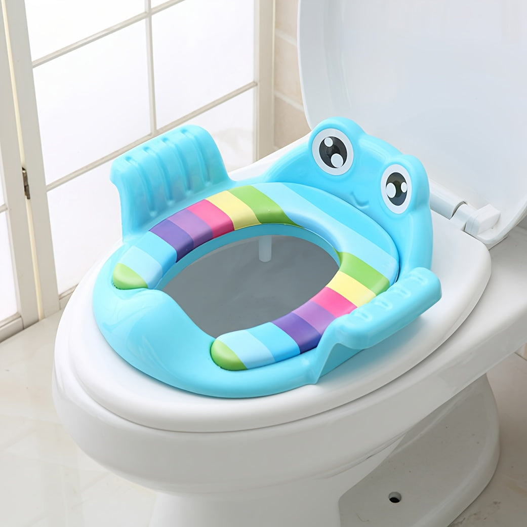 LeapLoo | Kikker Potty Training Seat voor peuters - Schattige Draagbare Dekking voor de Toiletbril
