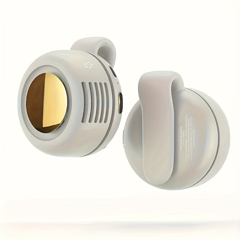 BreezeClip | Mini USB-clip ventilator - Draagbare wearable ventilator met 3 snelheden