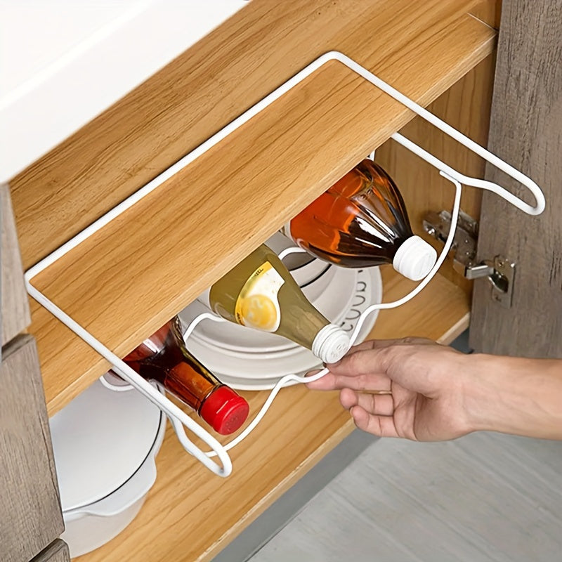 SipRack | Koelkast Wijnrek – Hangende Onderplank Organizer voor Flessen & Blikjes