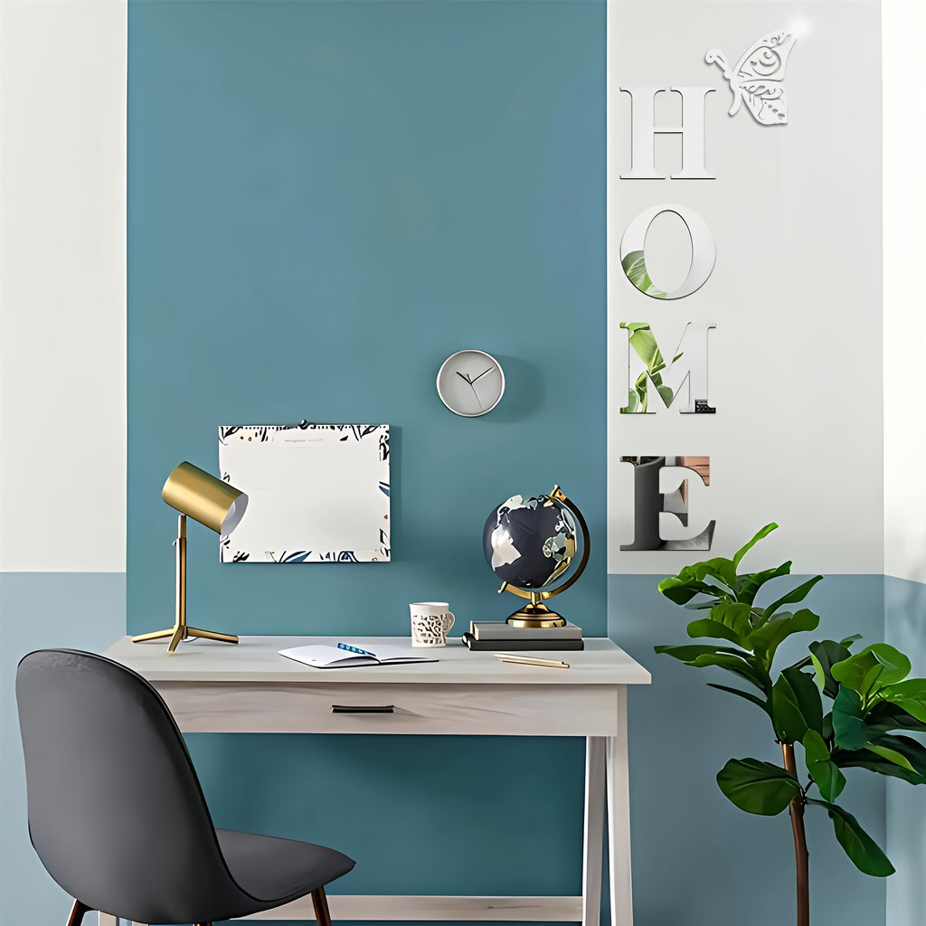 LumiFlutter | Elegante acryl vlinder muurstickers met glans – Decoratie voor thuis en op kantoor