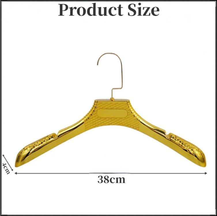 GripHangers | 5st Antislip 4cm Brede Schouder Kledinghangers