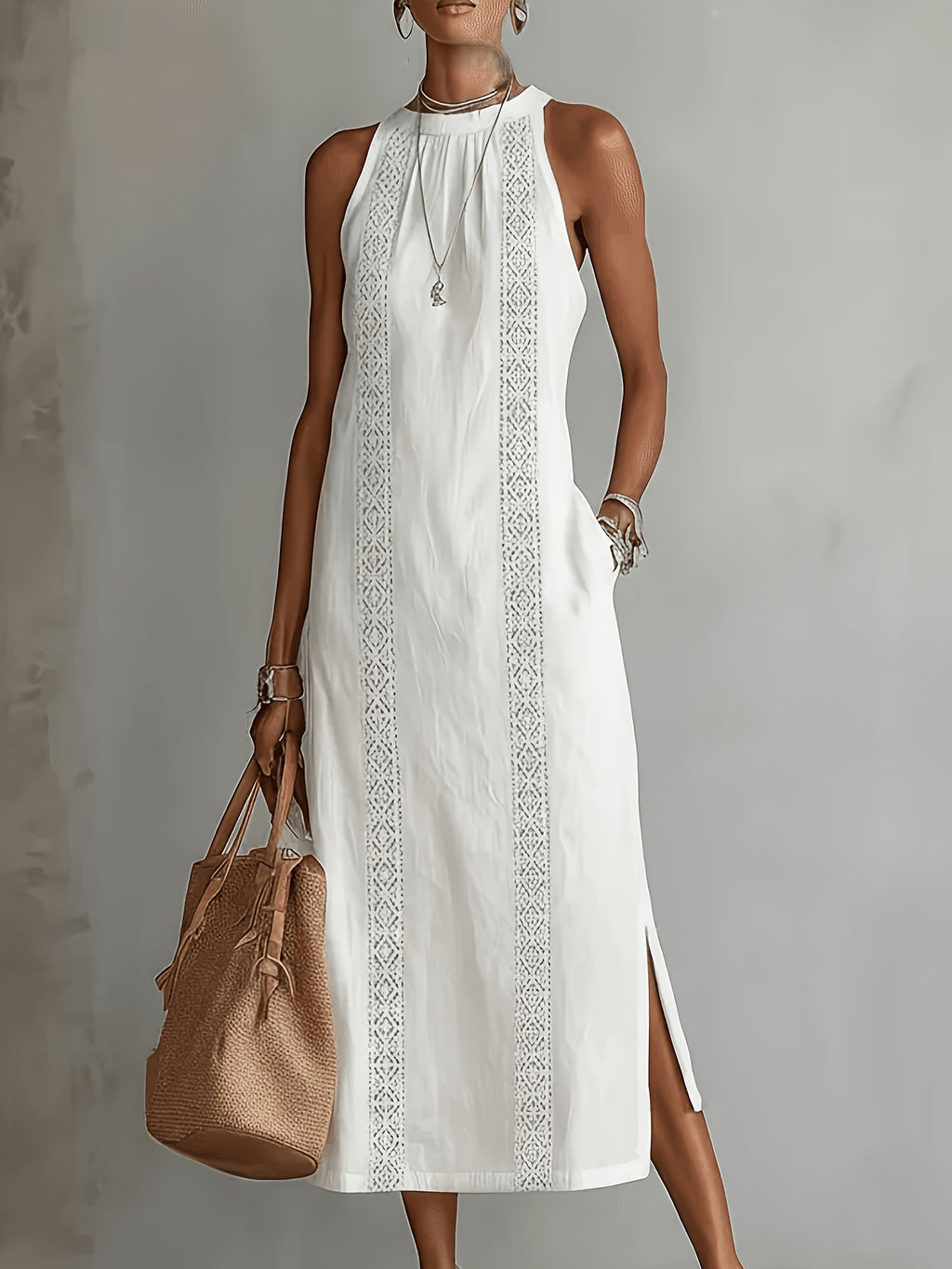 Mylah | Damesmode - Lichte, casual en elegante zomerjurk met losse pasvorm