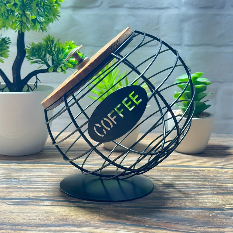 Vesca | Tilted Coffee Pod Caddy – Stylish Capsule Holder for Home Bar, Countertop, Espresso & Kitchen Organization