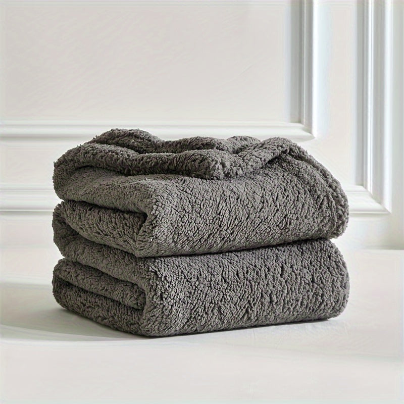 Snugglefy | Ultrazachte sherpa fleecedeken – warm, knus, omkeerbaar, machinewasbaar voor op de bank en in bed