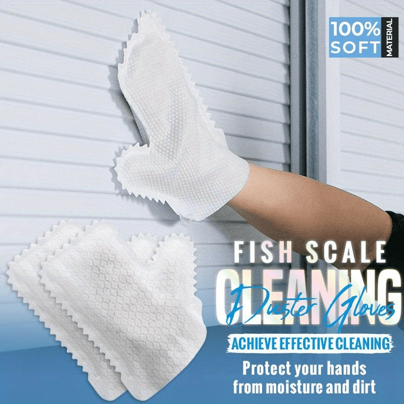 GloveClean | 50 stuks microvezel stofhandschoenen – multifunctioneel, nat en droog reinigen