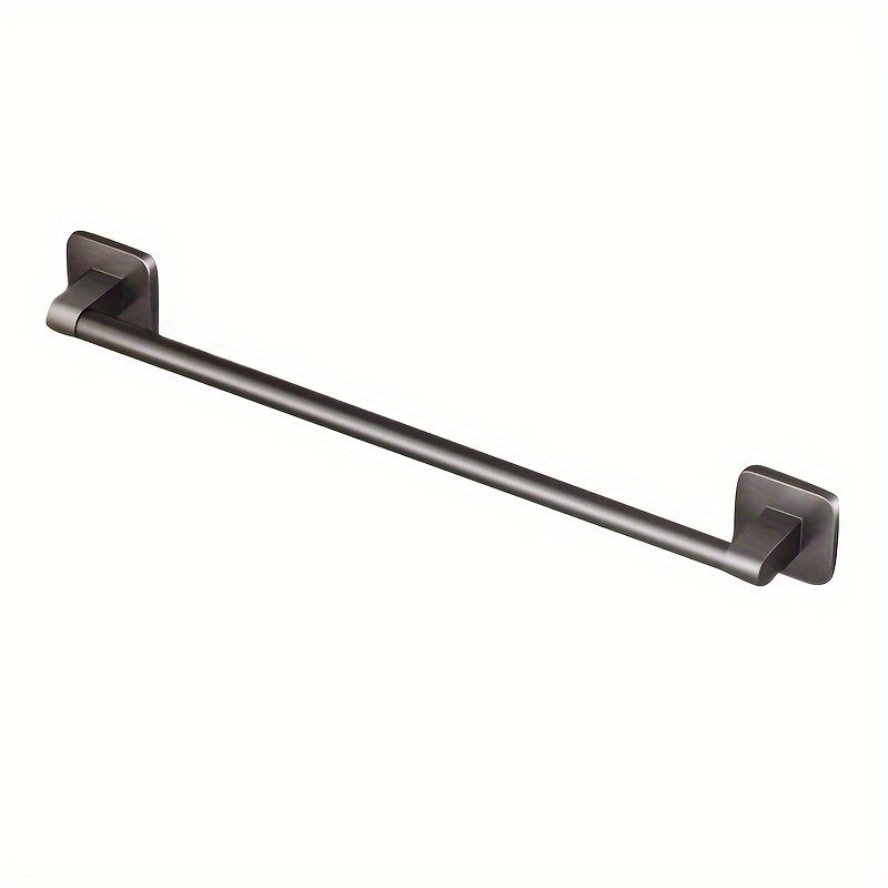 GripBar | Aluminium en kunststof badhanddoekstang zonder boren - handdoekrek voor wandmontage, eenvoudige installatie