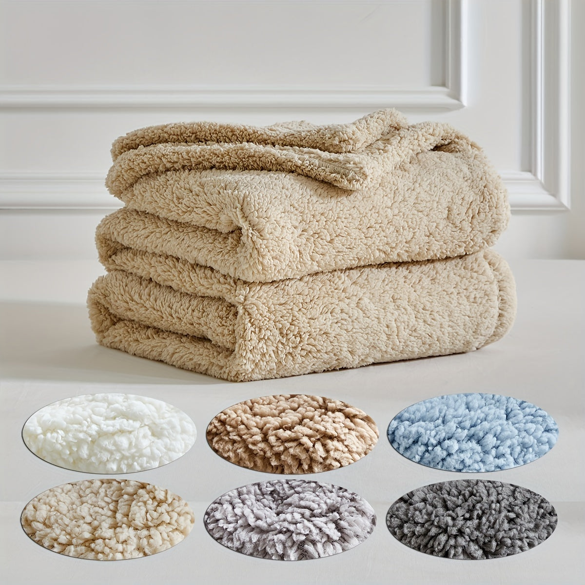 Snugglefy | Ultrazachte sherpa fleecedeken – warm, knus, omkeerbaar, machinewasbaar voor op de bank en in bed