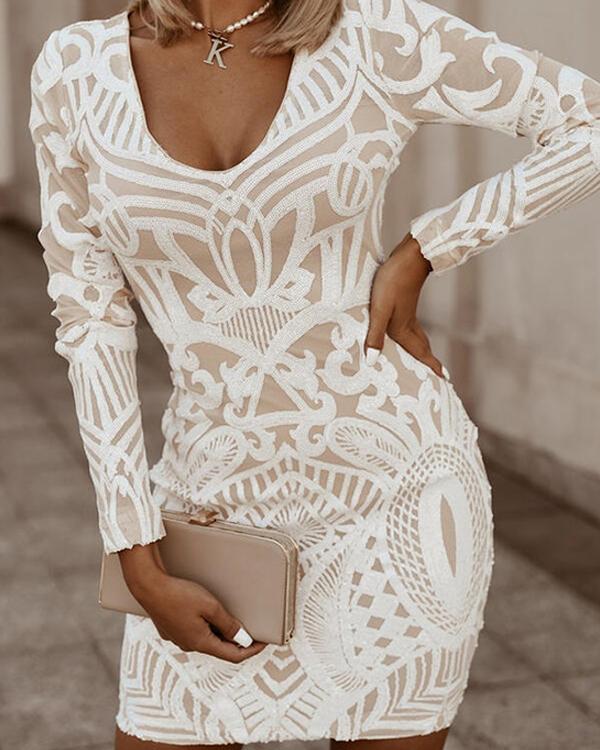 Lioraen | Dames Getailleerde Mini Jurk – V-Hals Bodycon Korte Jurk