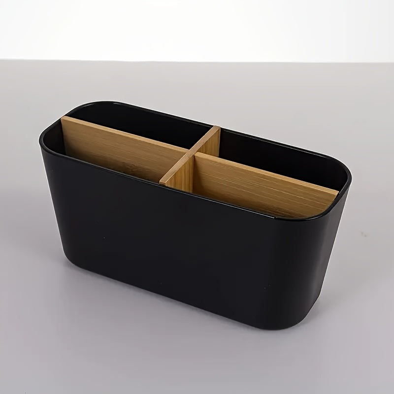 BrushHub | Ruimtebesparende tandenborstelhouder met 5 vakken - Badkamerorganizer voor tandenborstels en tandpasta