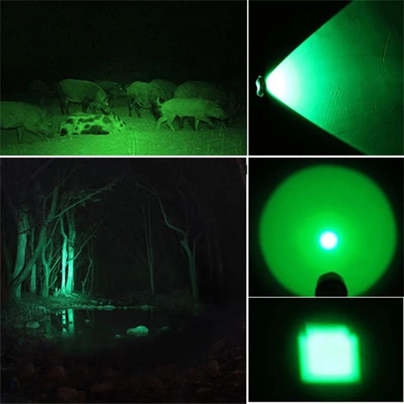 HeadLume | USB-oplaadbare LED-hoofdlamp – wit, rood en groen licht, instelbare helderheid
