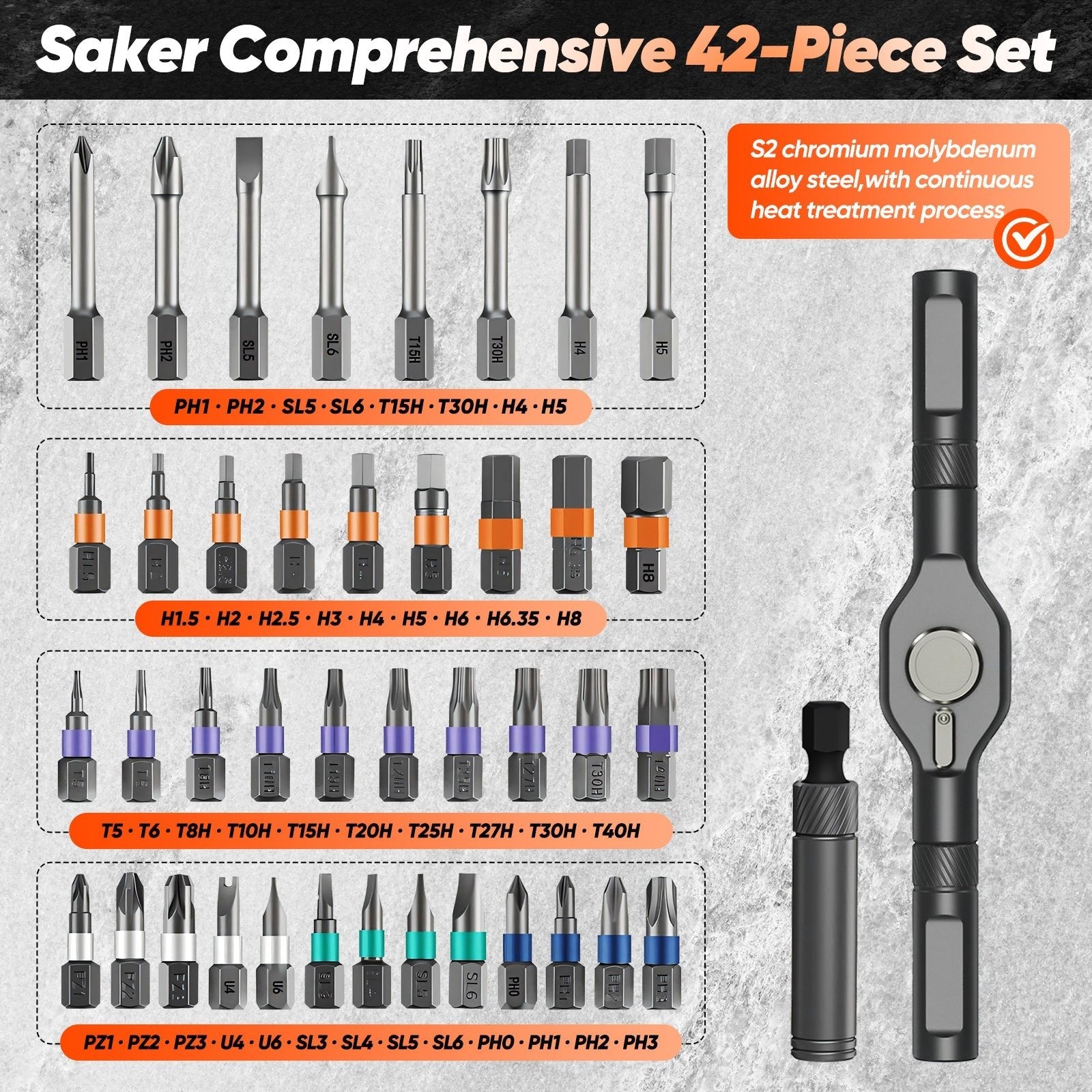 ScrewMaster | 24 in 1 Magnetic Screwdriver Set
