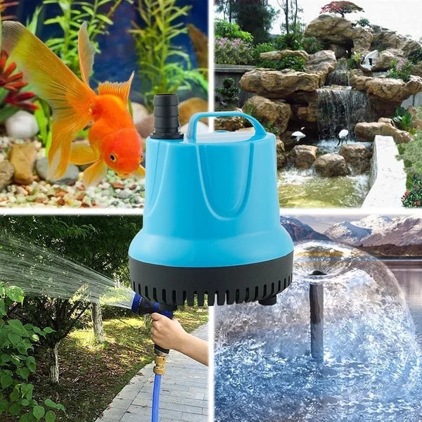 FlowNest | Compacte aquariumwaterpomp – dompelpomp voor aquaria, fonteinen en watercirculatie