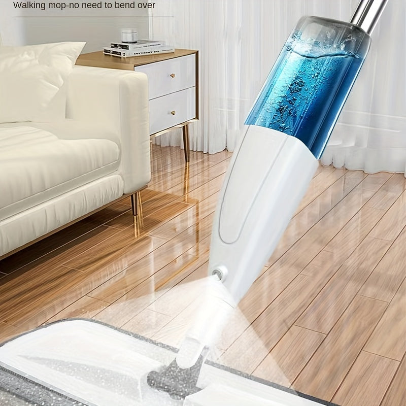 MopJet | 2-in-1 Sproeimop met Herbruikbare Pads - Nat en droog reinigen van vloeren - Ideaal voor keuken, woonkamer en slaapkamer