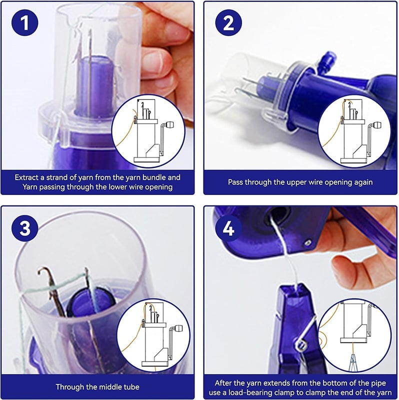 Cordify | Automatische koordmaker – doe-het-zelf-gereedschap voor breien en vlechten