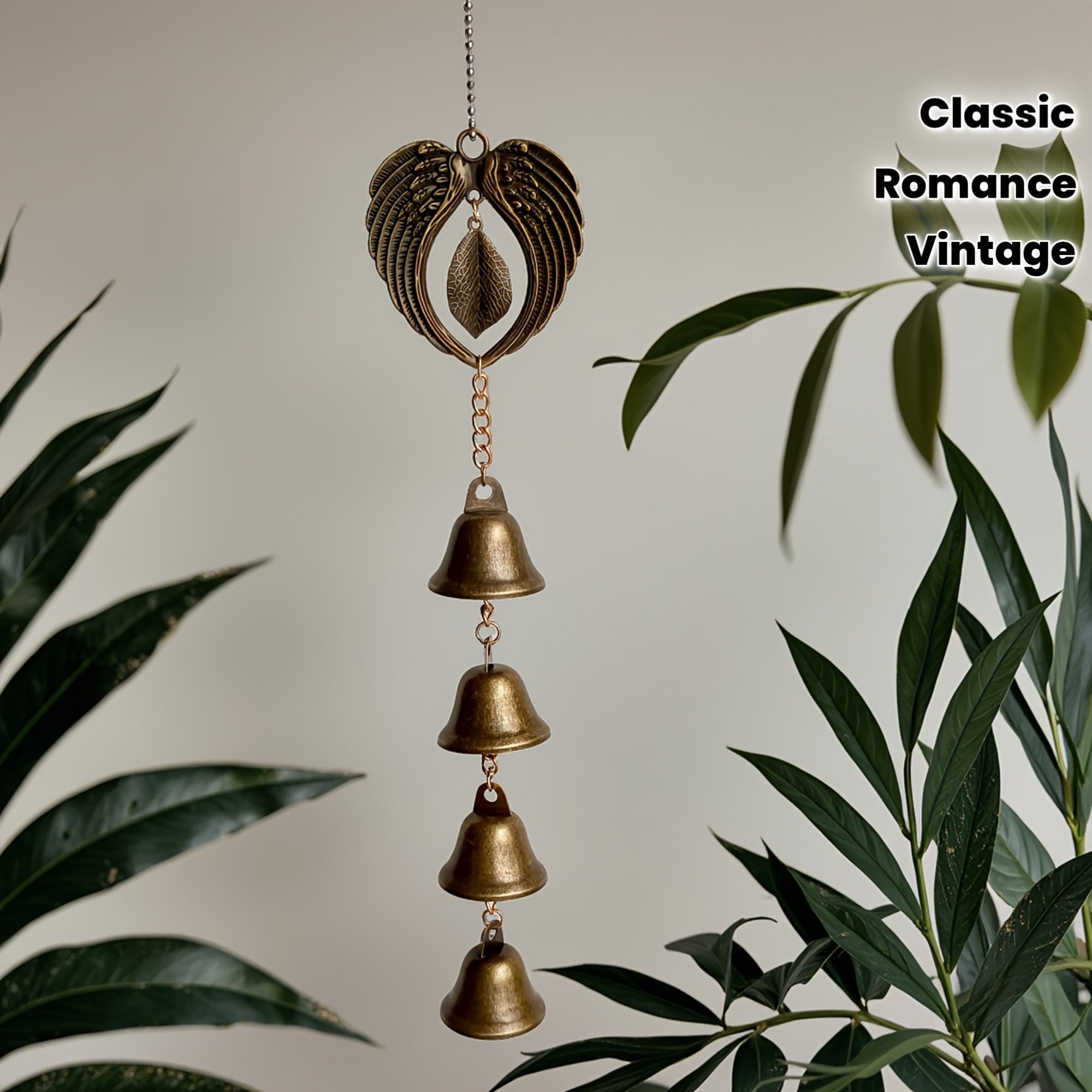 Chimlet | Metalen windgong voor binnen en buiten, hangende ijzeren decoratie voor de tuin of het terras