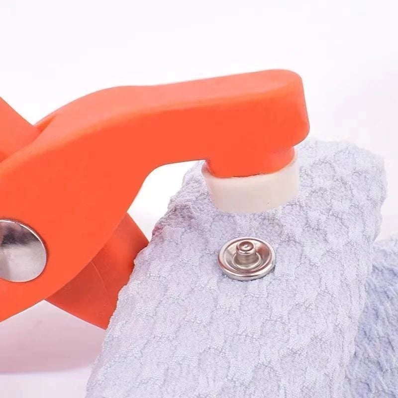 SnapSmith | Metalen drukknopen en tanggereedschapsset – DIY-kledingknutselset met opbergdoos